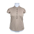 Unisex Burberry Brit - Polosärk, suurus 42 - Beige ()