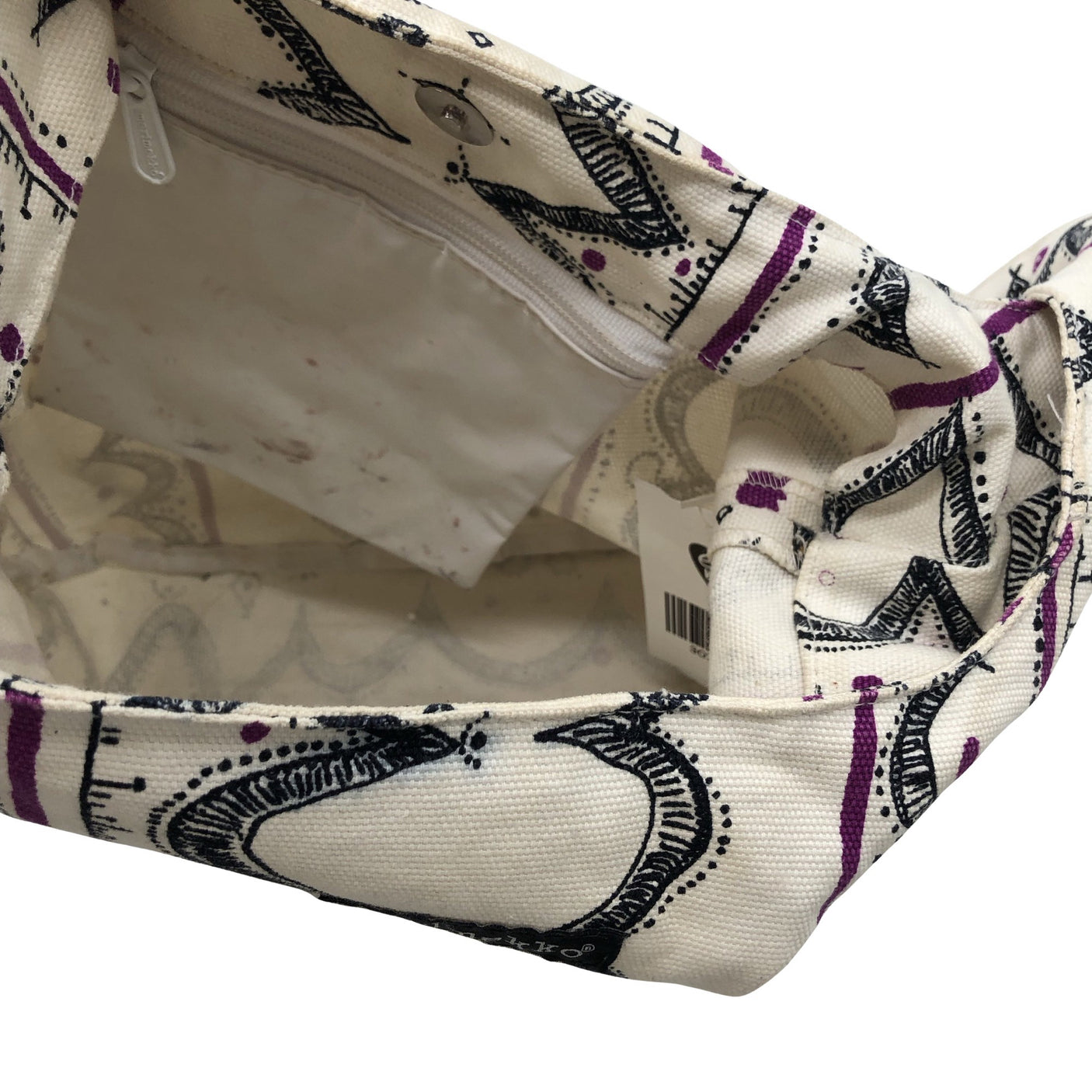 Unisex Marimekko - Õlakott, suurus Midi - Beige (2)