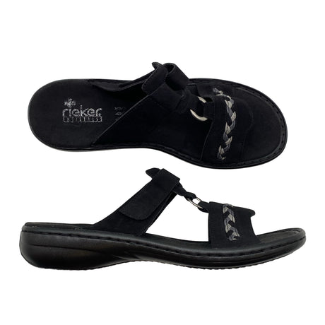 Unisex Rieker - Rihmikud, suurus 40 - Must ()