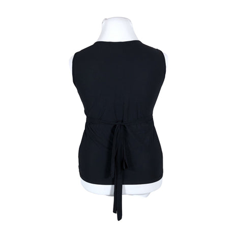 Unisex Bleu Blanc Rouge - Trikotaažist topp, suurus 44 - Must (2)