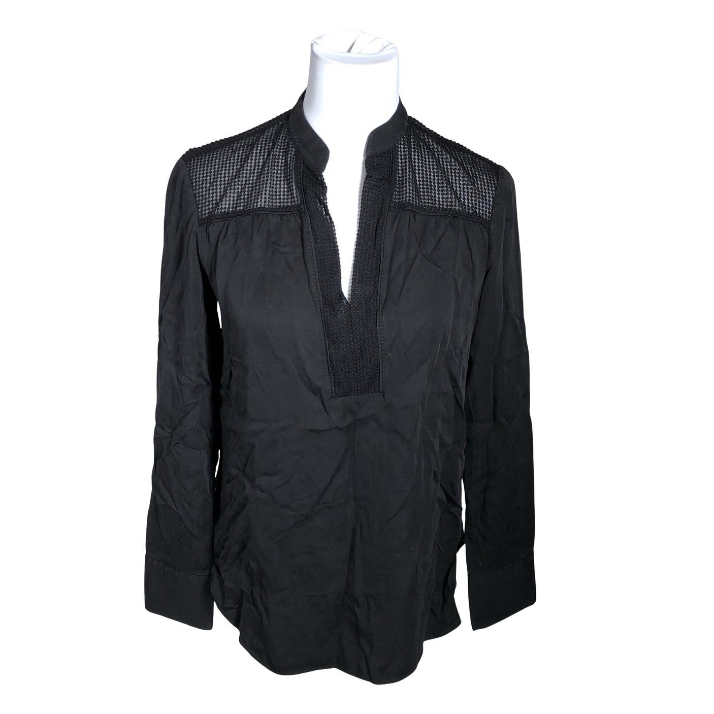 Unisex Massimo Dutti - Pluus, suurus 34 - Must (1)