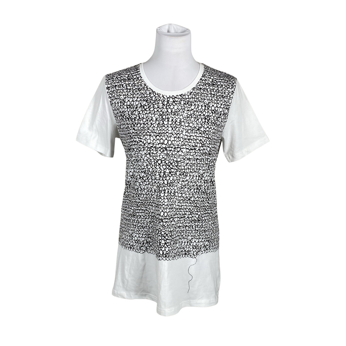 Unisex Marimekko - Trikotaažist tuunika, suurus 38 - Valge (1)