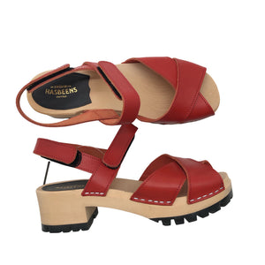 Unisex Swedish Hasbeens - Rihmikud, suurus 38 - Punane (1)