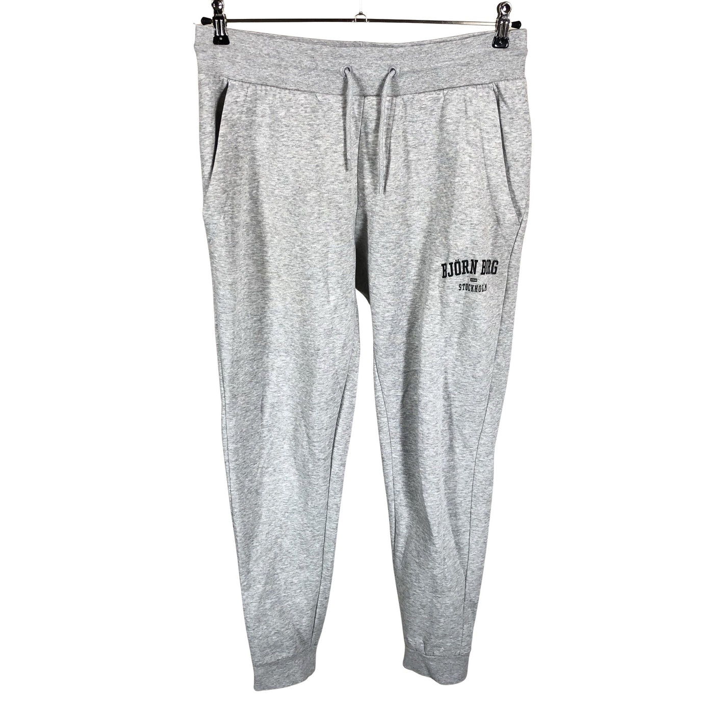Unisex Björn Borg - Dressikangast püksid, suurus M - Hall (1)