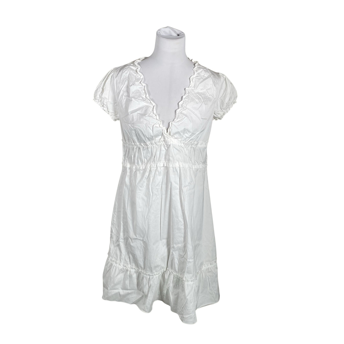 Unisex Carla G. - Mitteveniv kleit, suurus 40 - Valge (1)