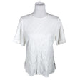 Unisex Kellermann - Lühikeste käistega pluus, suurus 40 - Valge ()