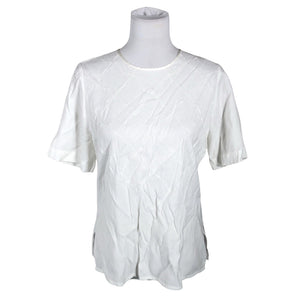 Unisex Kellermann - Lühikeste käistega pluus, suurus 40 - Valge (1)