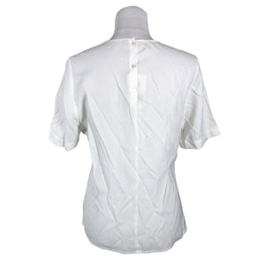 Unisex Kellermann - Lühikeste käistega pluus, suurus 40 - Valge (2)