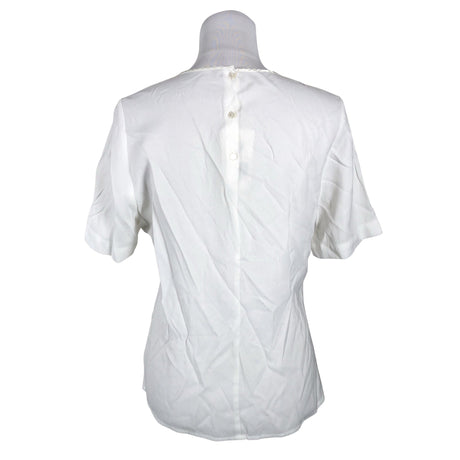 Unisex Kellermann - Lühikeste käistega pluus, suurus 40 - Valge (2)