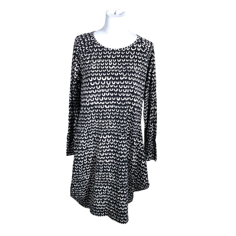 Unisex Papu - Trikotaažist kleit, suurus 40 - Must ()