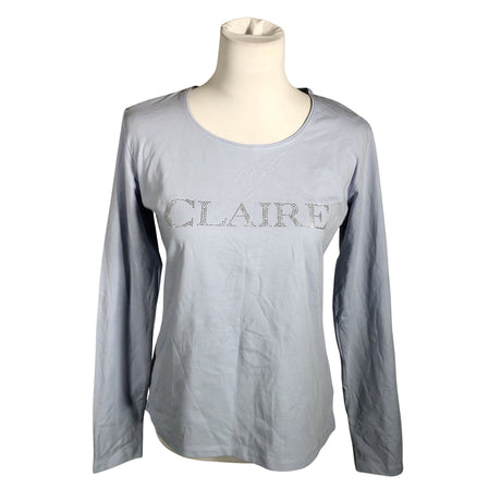 Unisex Claire.dk - Trikotaažist pluus, suurus 40 - Helesinine ()