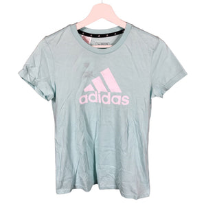 Unisex Adidas - T-särk, suurus 164 - 170 - Helesinine (1)