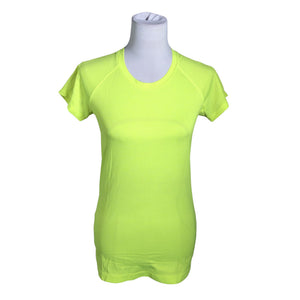 Unisex Lululemon - Spordisärk, lühikesed käised, suurus 38 - Roheline (1)
