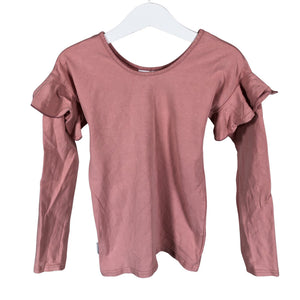 Unisex Gugguu - Trikotaažist pluus, suurus 122 - 128 - Heleroosa (1)
