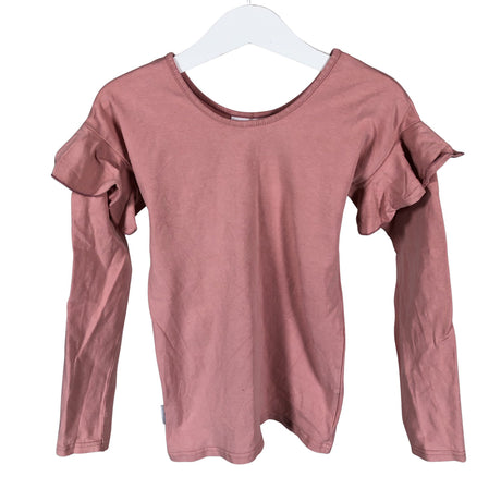 Unisex Gugguu - Trikotaažist pluus, suurus 122 - 128 - Heleroosa ()