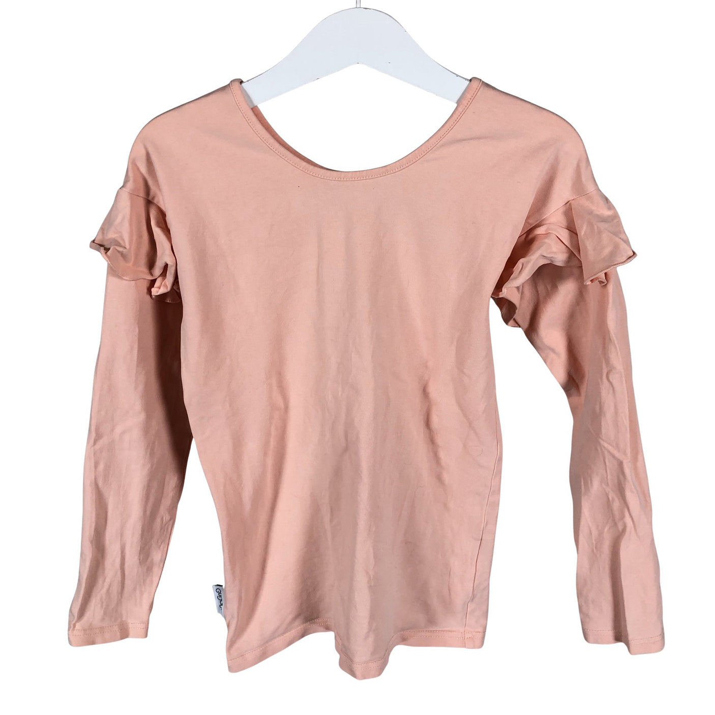 Unisex Gugguu - Trikotaažist pluus, suurus 122 - 128 - Oranž (1)