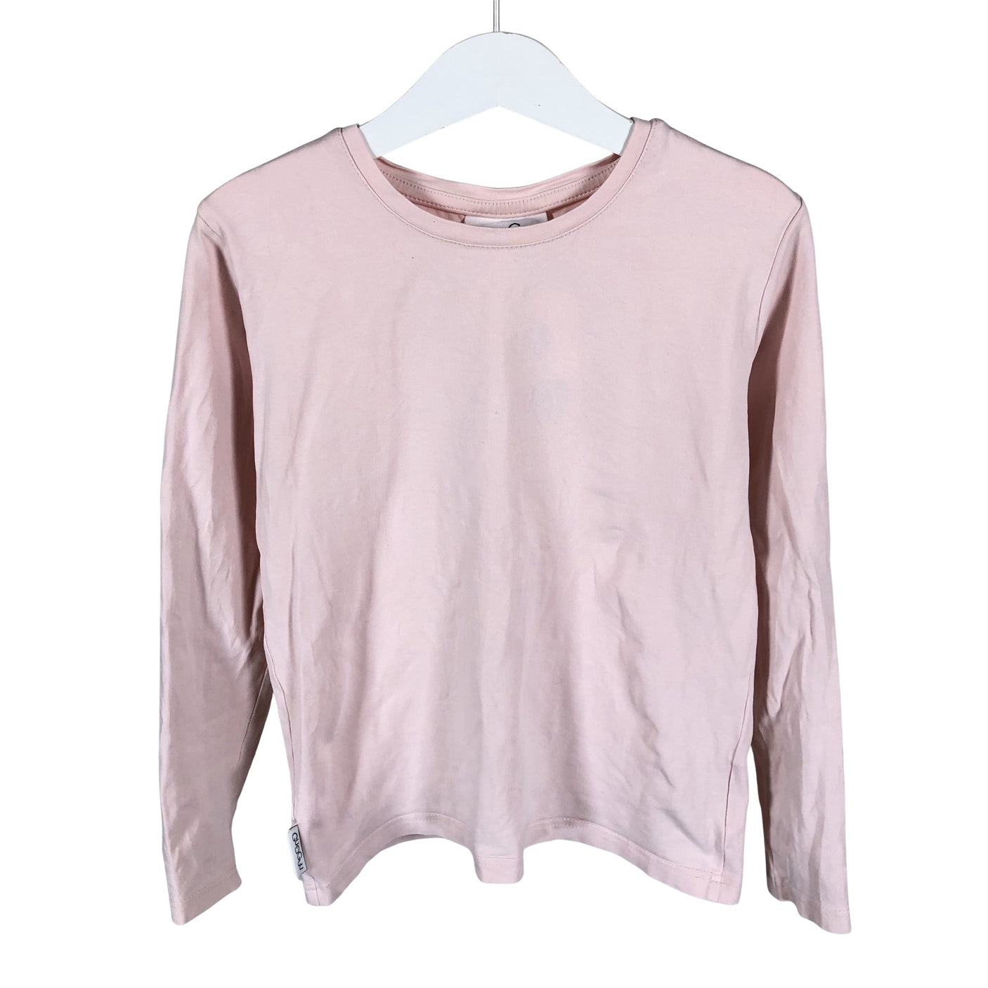 Unisex Gugguu - Trikotaažist pluus, suurus 122 - 128 - Heleroosa (1)