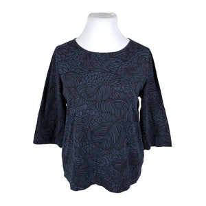 Unisex Marimekko - Trikotaažist pluus, suurus 44 - Sinine (1)