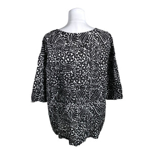 Unisex Marimekko - Mitteveniv tuunika, suurus 38 - Must (2)