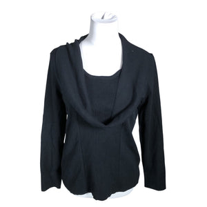 Unisex Mercer - Kampsun, suurus 38 - Must (1)