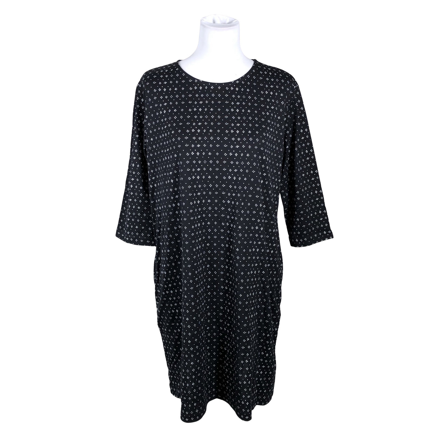 Unisex Marimekko - Trikotaažist kleit, suurus 40 - Must (1)