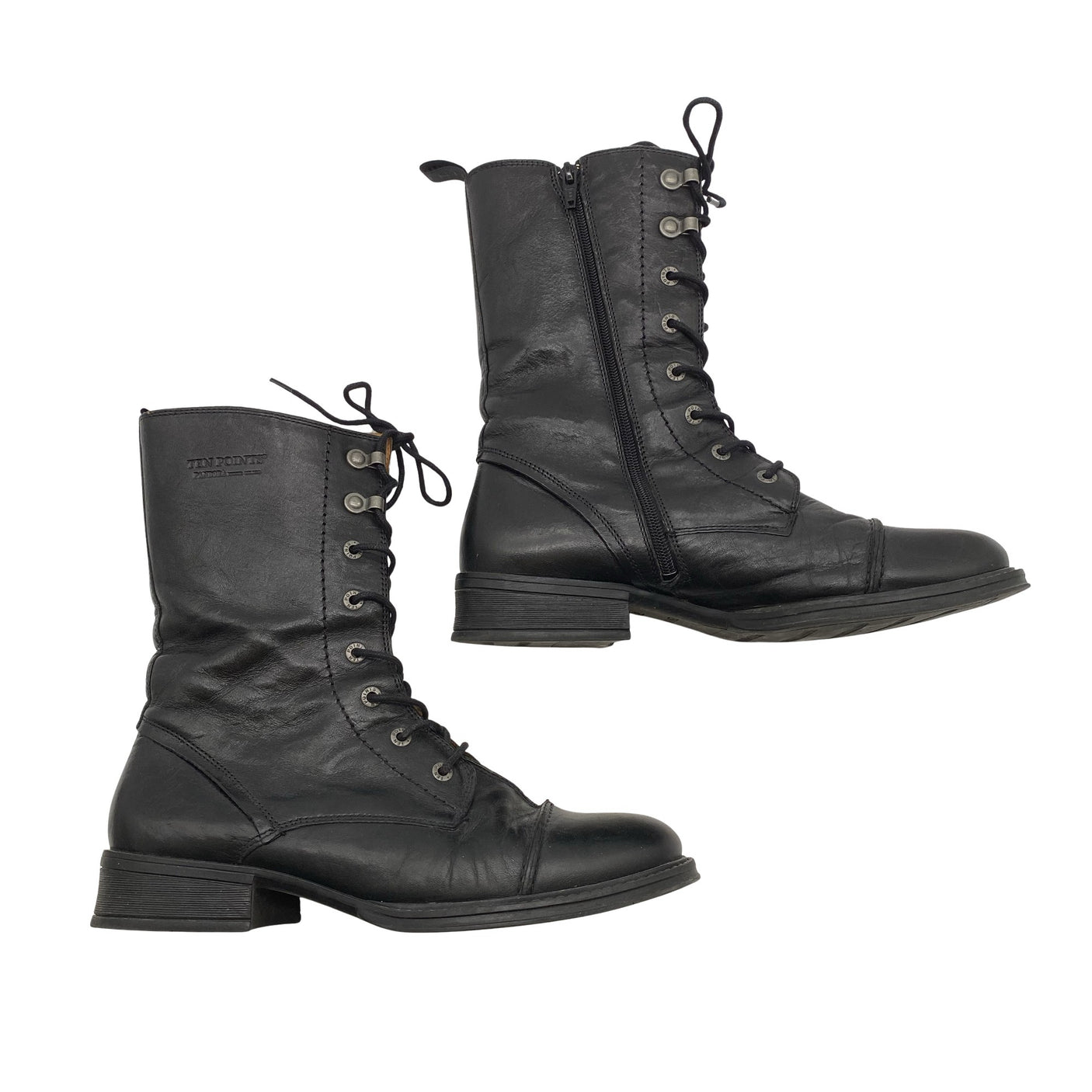 Unisex Ten Points - Poolsaapad, suurus 41 - Must (1)