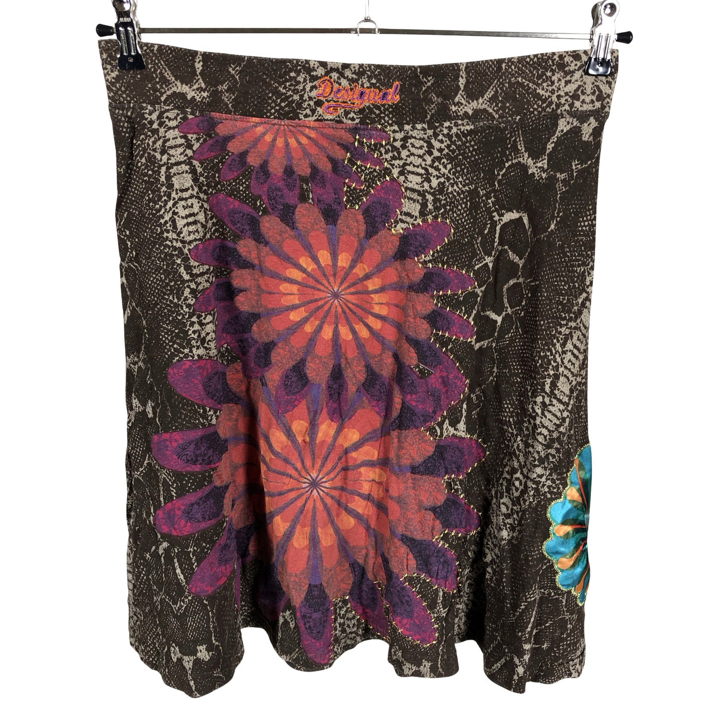 Unisex Desigual - Trikotaažist seelik, suurus 38 - Pruun (1)