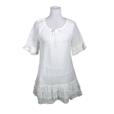 Unisex Cream - Mitteveniv kleit, suurus 38 - Valge ()