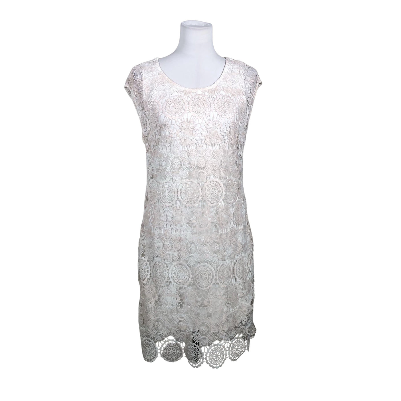 Unisex Betty Barclay - Mitteveniv kleit, suurus 38 - Valge (1)