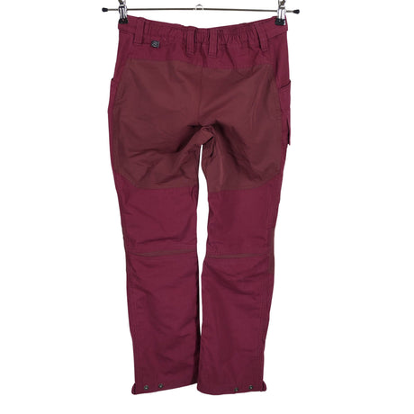Unisex Lundhags - Õuepüksid, suurus 158 - 164 - Veinipunane (2)