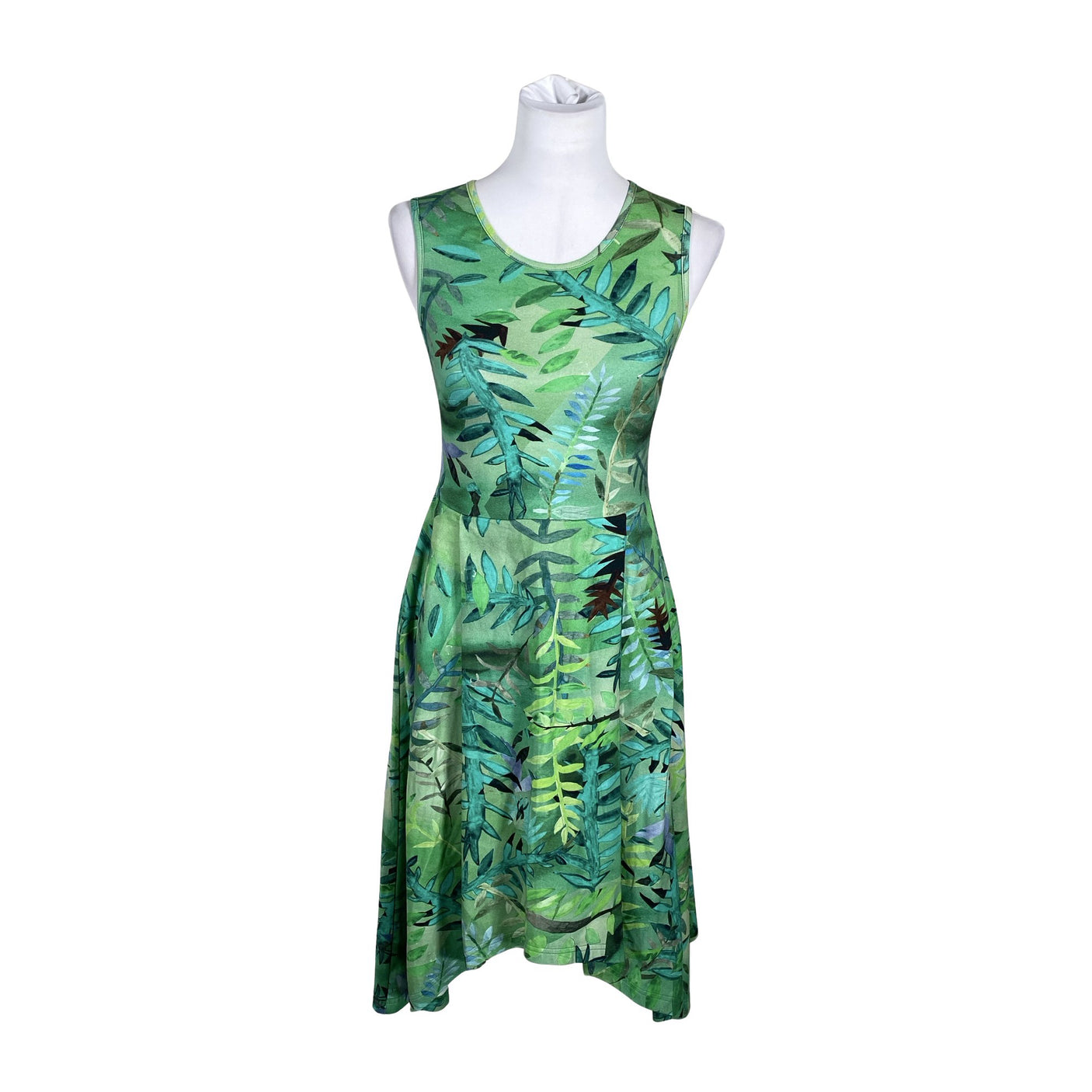 Unisex R/H Studio - Trikotaažist kleit, suurus 38 - Roheline (1)