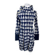Unisex Taimi - Dressikangast kleit, suurus 38 - Sinine ()