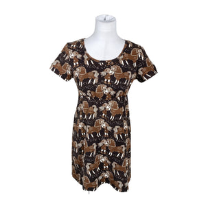 Unisex Sampsukka - Trikotaažist kleit, suurus 38 - Pruun (1)