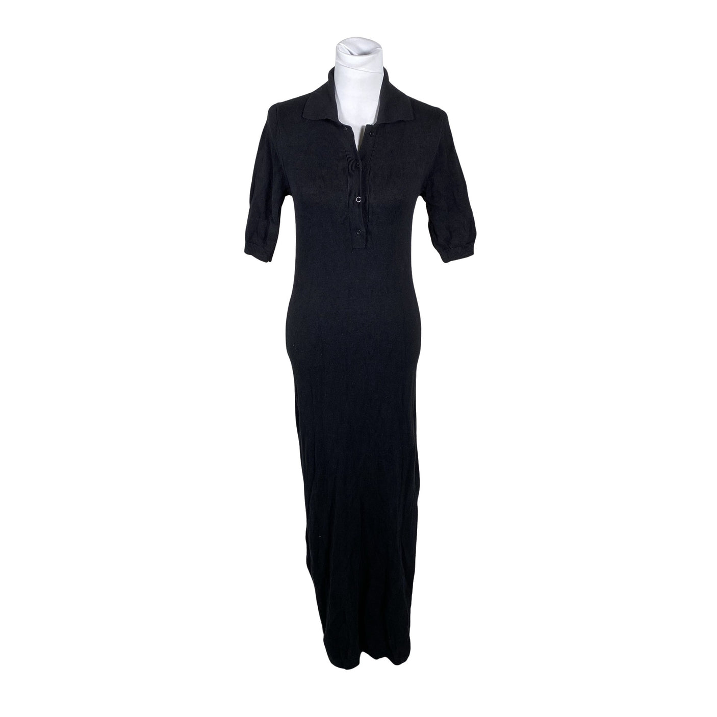 Unisex Filippa K. - Kootud kleit, suurus 38 - Must (1)
