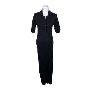 Unisex Filippa K. - Kootud kleit, suurus 38 - Must (1)