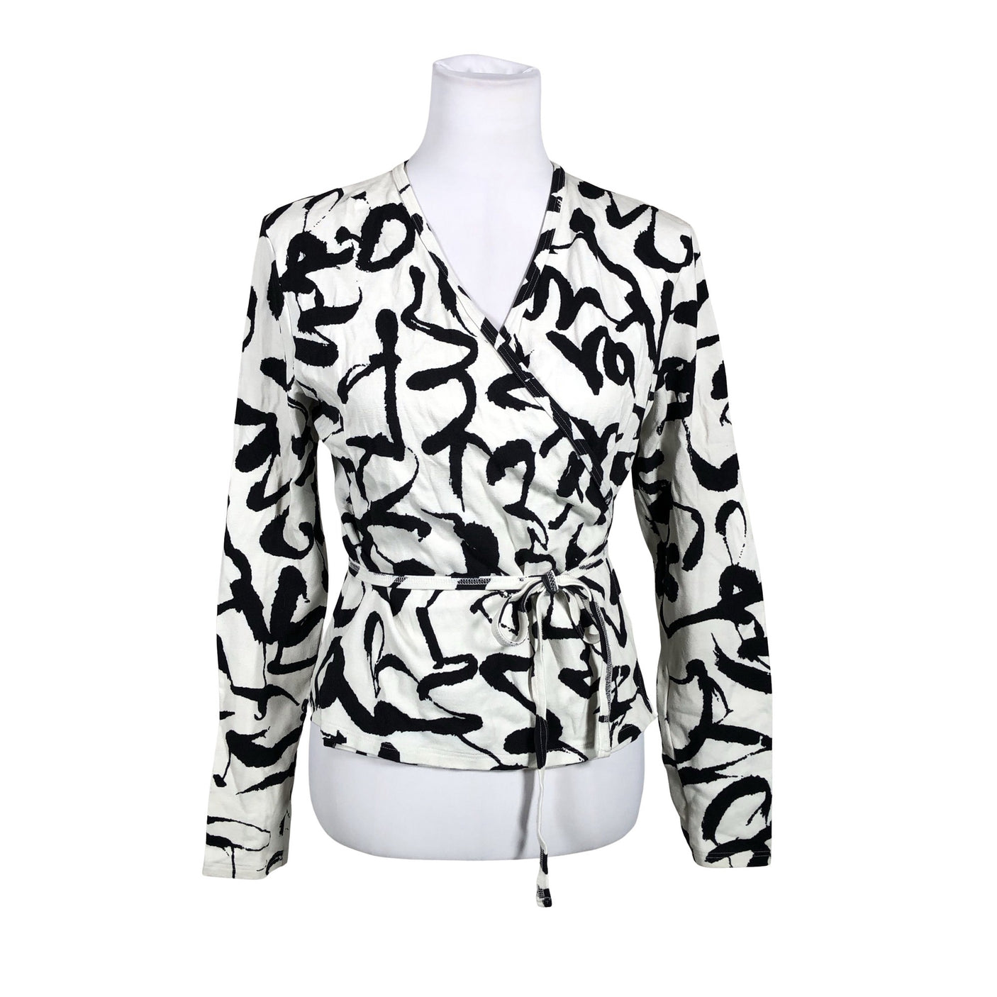 Unisex Marimekko - Trikotaažist pluus, suurus 40 - Must (1)