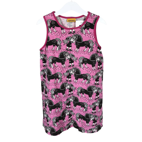 Unisex Sampsukka - Trikotaažist kleit, suurus 116 - 122 - Roosa ()