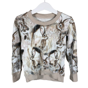 Unisex Handmade - Dressikangast pluus, suurus 104 - 110 - Beige (1)