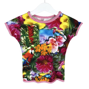 Unisex Handmade - T-särk, suurus 104 - 110 - Roosa (1)