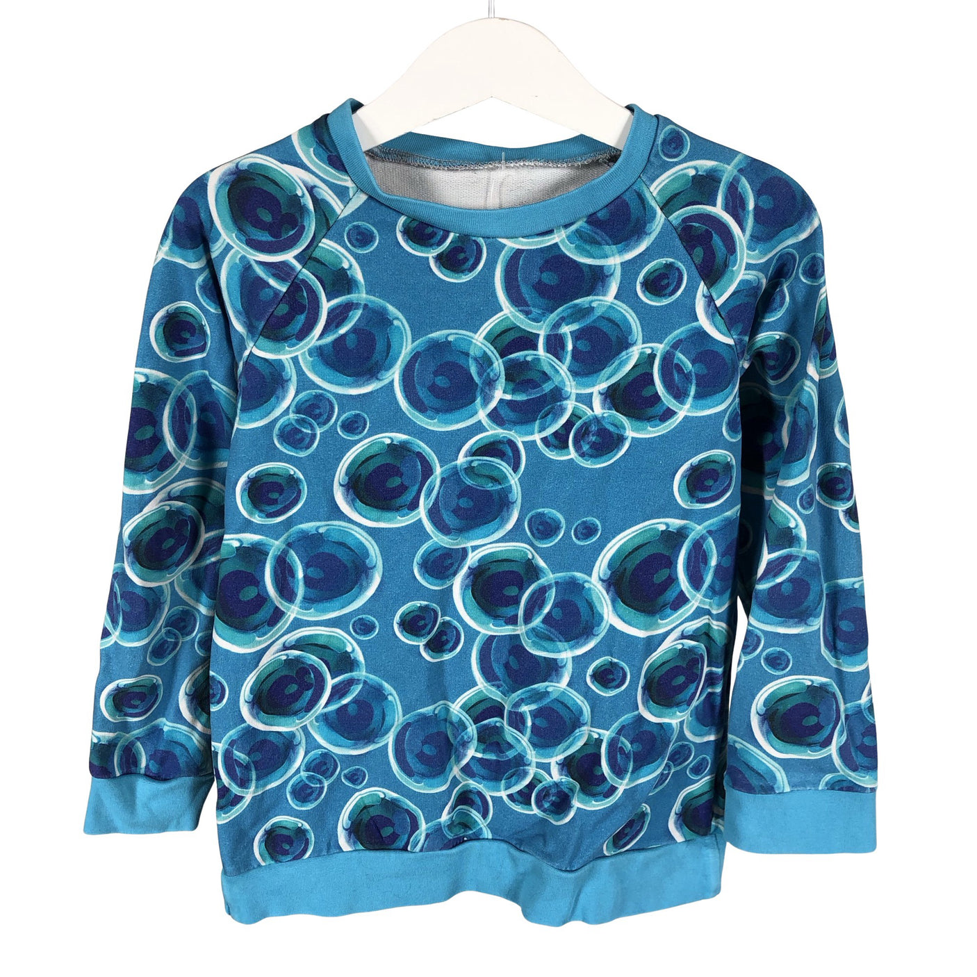 Unisex Handmade - Dressikangast pluus, suurus 104 - 110 - Sinine (1)