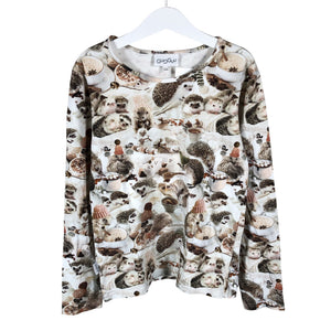Unisex Gugguu - Trikotaažist kleit, suurus 140 - 146 - Beige (1)