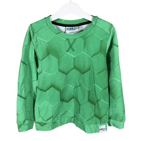 Unisex Pop & Co Helsinki - Trikotaažist pluus, suurus 128 - 134 - Roheline ()