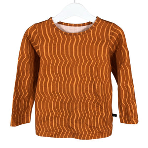 Unisex Vimma - Trikotaažist pluus, suurus 104 - 110 - Oranž (1)