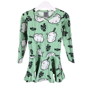 Unisex NOSH - Trikotaažist kleit, suurus 98 - 104 - Roheline (1)