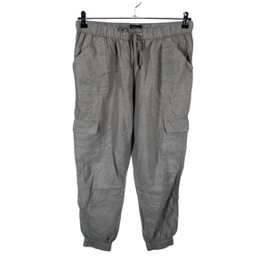 Unisex Nicole Miller - Mittevenivad püksid, suurus 40 - Hall (1)