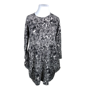 Unisex Papu - Trikotaažist kleit, suurus 42 - Must (1)
