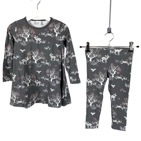 Unisex Lindex - Trikotaažist tuunika, suurus 92 - 98 - Hall ()
