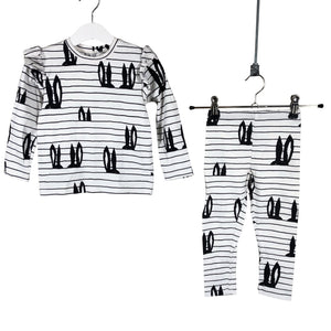 Unisex Handmade - Trikotaažist pluus, suurus 98 - 104 - Valge (1)