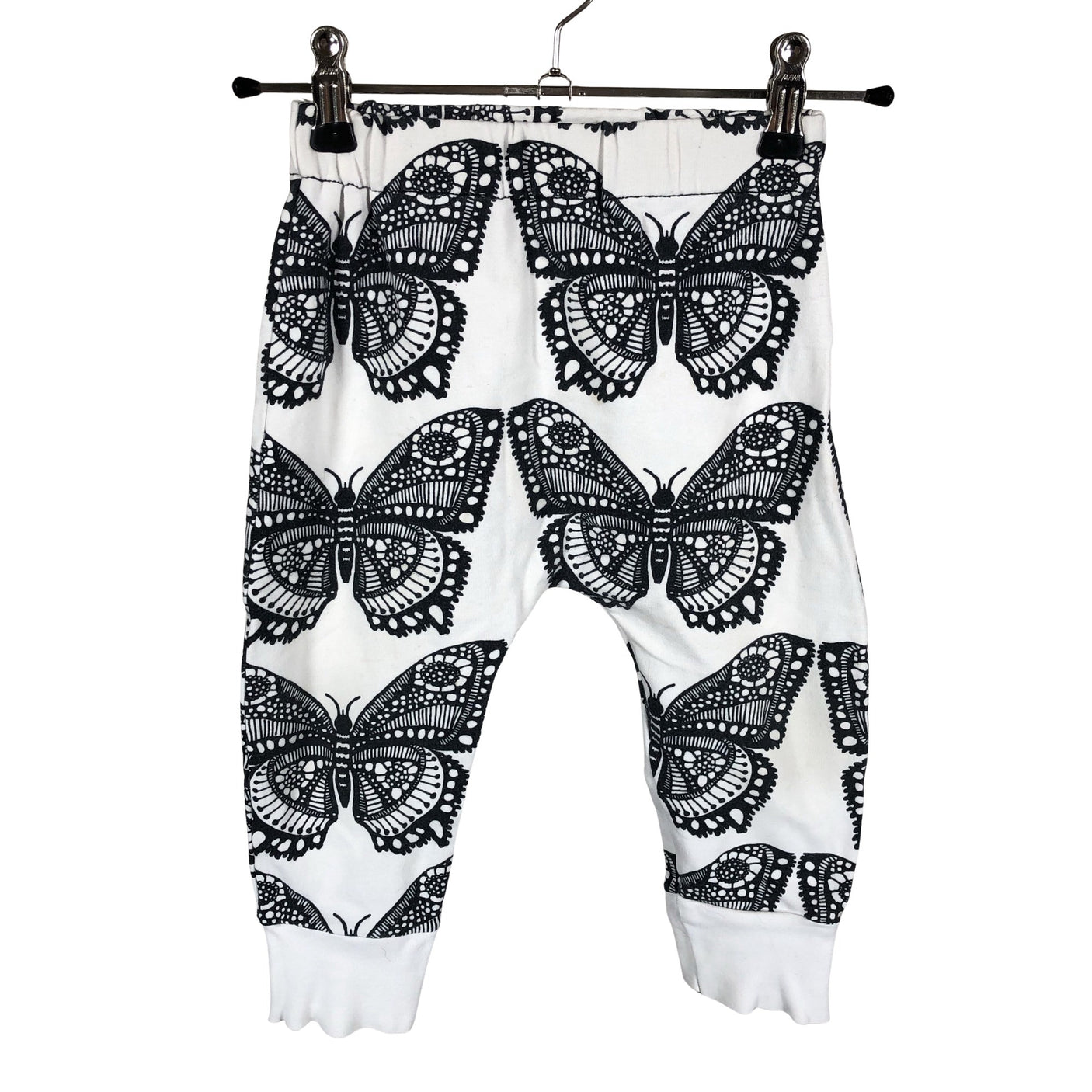 Unisex Handmade - Dressikangast püksid, suurus 98 - 104 - Valge (1)