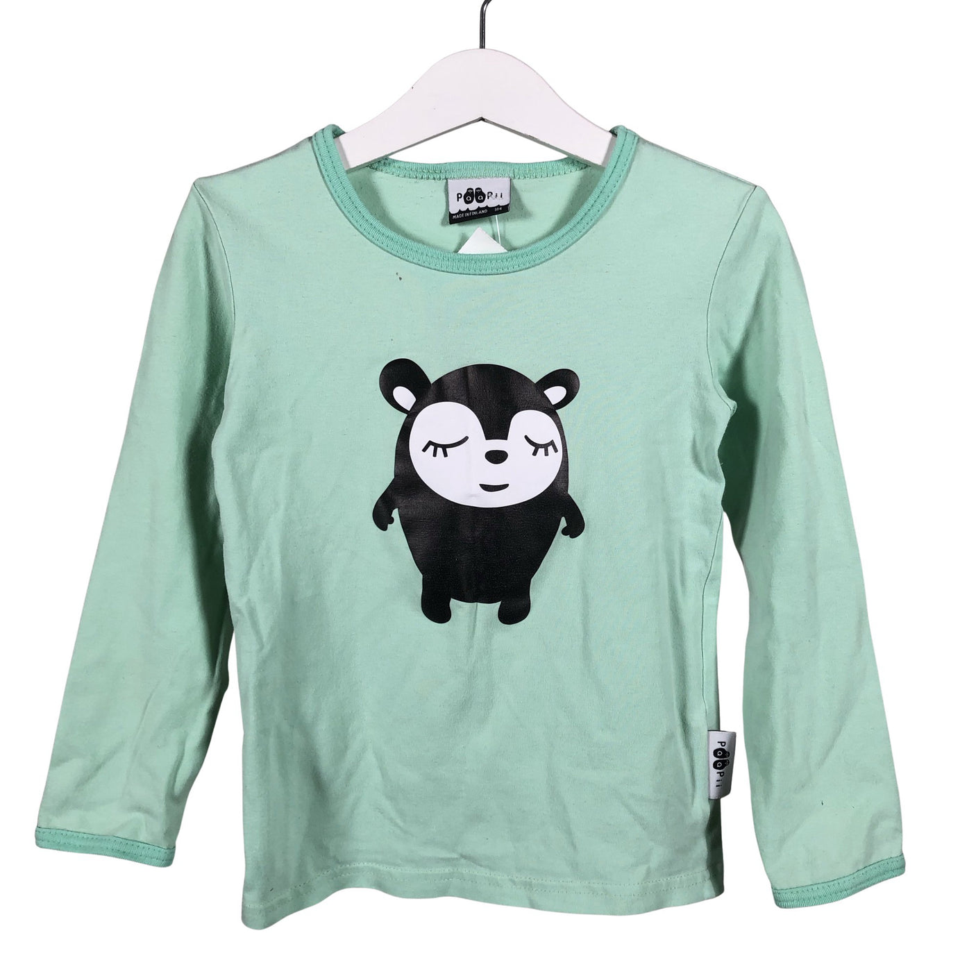 Unisex PaaPii - Trikotaažist pluus, suurus 98 - 104 - Roheline (1)